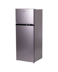 Frigorifero con freezer 240L doppia porta 55x55x143 cm, acciaio, Kooper
