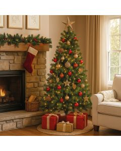 Albero di Natale 650 rami h. 180 cm