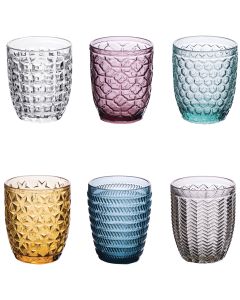 Geometrie Set 6 bicchieri acqua 310 ml