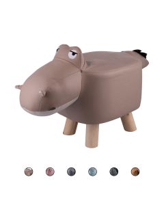 Sgabello mini animal 45x24x28 cm, effetto PU, Sibilla