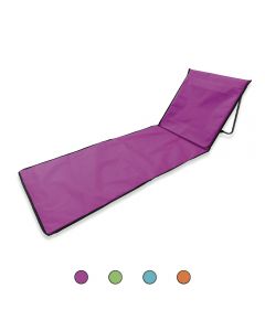 Materassino mare portatile multiuso, schienale regolabile 161x51 cm, Esté