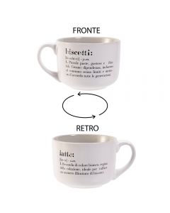 Tazza Jumbo Latte & Biscotti