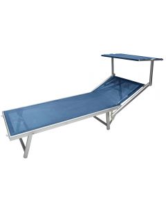 Lettino mare con parasole