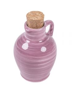 Anfora mini oliera in ceramica tappo in sughero, Masseria