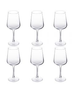 Set 6 calici vino 435 ml, Rubino 435 Sibilla