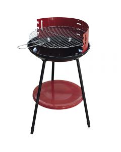 Barbecue rosso tondo Ø42xh.77 cm