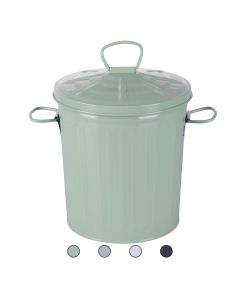 Pattumiera con coperchio e impugnature laterali  7 L, Sìordine