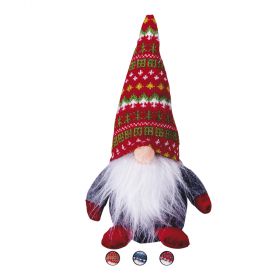 Gnomo appendino natalizio h. 22 cm, XMas Trendy
