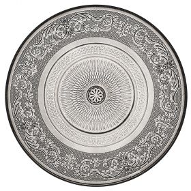 Piatto fondo 21,5 cm in vetro, Imperial Stones