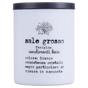 Barattolo sale grosso 700 ml in vetro borosilicato, Identikit