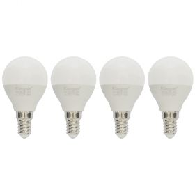 Set 4 lampadine LED bulbo, 7 W, Kooper