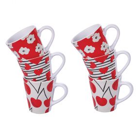 Set 6 tazzine caffè 90 ml in stoneware