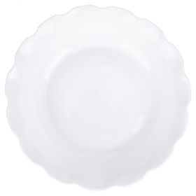Insalatiera tonda 27,5 cm in vetro opalino