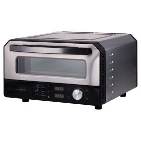 Forno pizza 48x43x27 cm, 6 impostazioni di cottura fino a 400°C, 1700 W, Kooper X