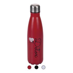 Bottiglia termica 24 ore in acciaio inox 500 ml