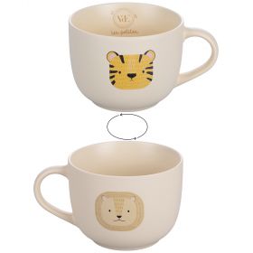 Mug kids 550 ml in porcellana, Les Petites Safari