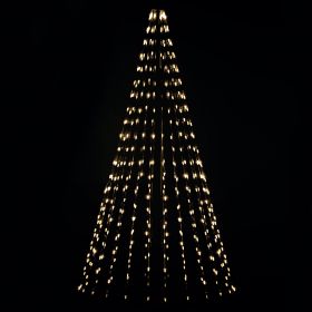 Mantello 400 microled, bianco caldo uso esterno, Santa's House