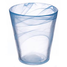 Bicchiere acqua conico celeste 250 ml, Alabastro