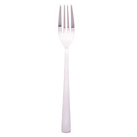 Forchetta in acciaio inox, silver lucido, Madison