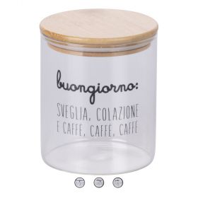 Barattolo 750 in vetro borosilicato