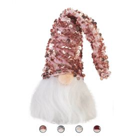 XMas Gnomo appendino cappello paillettes h.25 cm