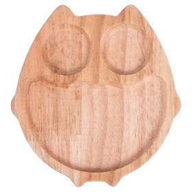 Piatto/tagliere gufo17x16 cm in legno, Natural