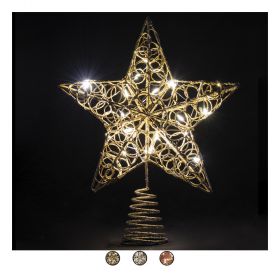 Puntale stella led h.25 cm, Santa's House
