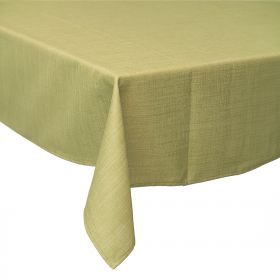Tovaglia 6 posti tavola, verde 140x140 cm
