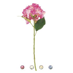Fiore di ortensia artificiale h. 56 cm