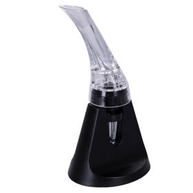 Aeratore vino 2 in 1: decanter e salvagoccia