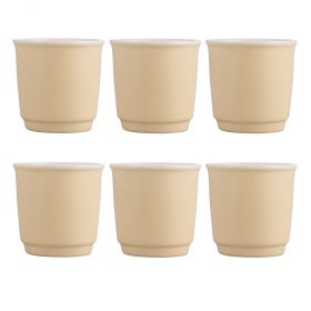 Set 6 tazzine caffè 100 ml, Oh Sandy, Forma