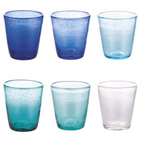 Shades Ocean Set 6 bicchieri acqua 300 ml