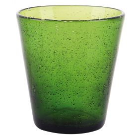 Bicchiere acqua verde 330 ml, Cancun Satin