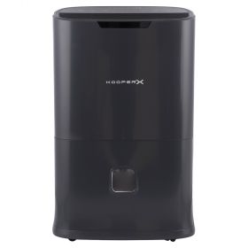 Deumidificatore 20L, 4 modalità di funzionamento, ioni negativi, 330W, grigio, Kooper X