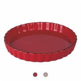 Pirofila da forno tonda per crostata SìChef 29 cm