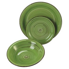 Servizio piatti 3 pezzi in stoneware