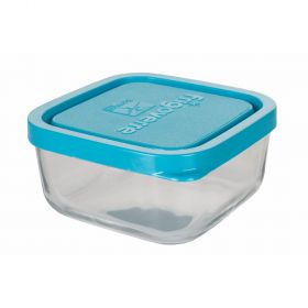 Contenitore quadrato in vetro 10x10 cm, Frigoverre