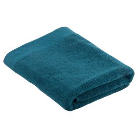 Asciugamano in morbidissimo cotone 80x140cm, ottanio Sibilla