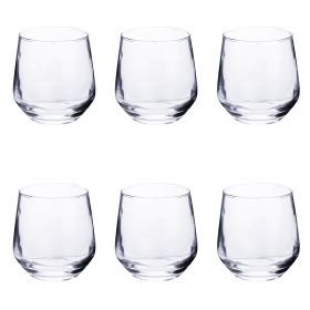 Set 6 bicchieri acqua 365 ml, Elegance