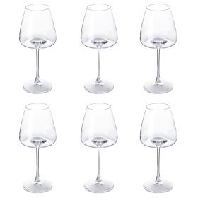 Set 6 calici vino 612 ml in vetro, Tasting