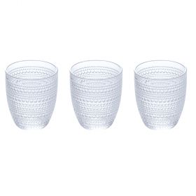 Set 3 bicchieri acqua 325 ml, Roma
