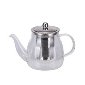 Teiera 650 ml con infusore in vetro borosilicato