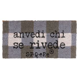 Zerbino ingresso 25x50 cm in cocco, S.P.Q.eRe