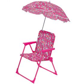 Sedia bimbo con ombrello, decoro new unicorno