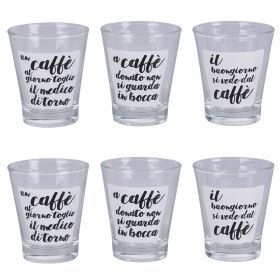 Set 6 tazzine caffè 90 ml, Espressino White Sibilla