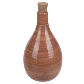 Oliera 876 ml in ceramica tappo in sughero, terracotta, 4 Toni