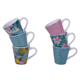 Set 6 tazzine caffè 90 ml in stoneware