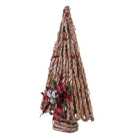 Albero in rattan 40 cm, Santa's House