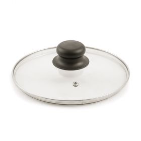 Coperchio Ø30 cm in vetro temperato, pomello in bakelite, SìChef