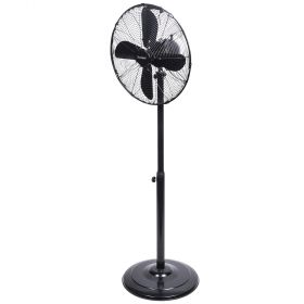 Ventilatore a piantana nero 50 W